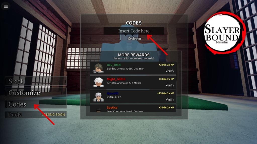 Redeem Slayerbound codes