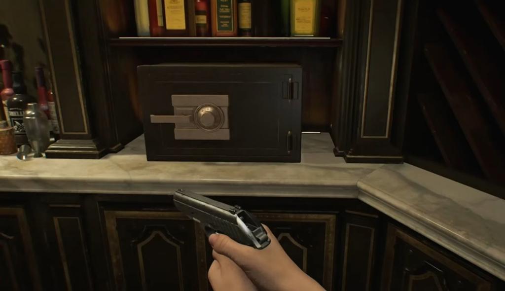 Resident Evil Requiem Bar & Lounge Safe location