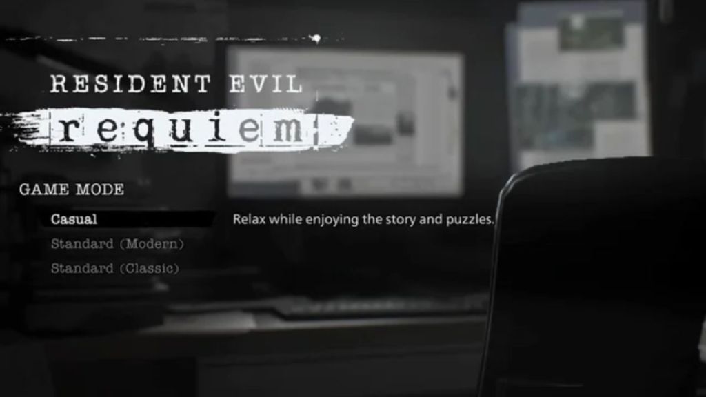 Resident Evil Requiem Difficulty Options