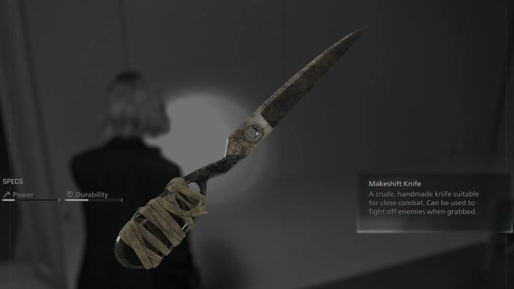 Resident Evil Requiem Makeshift Knife Weapon