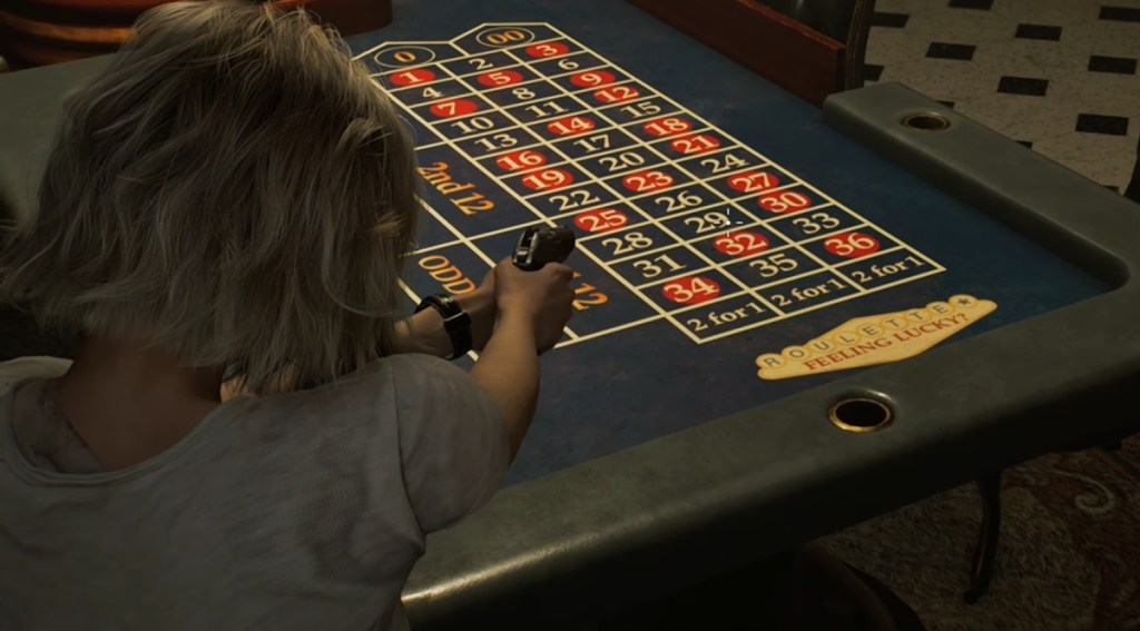 Resident Evil Requiem Roulette easter egg