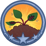 種まきIIバッジ