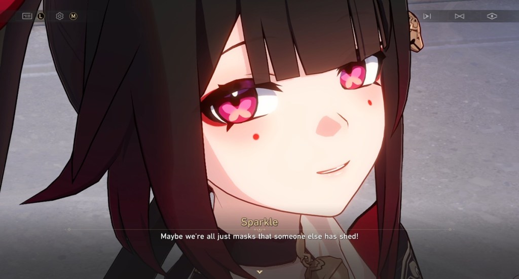 Sparkle reveals the truth about her existence