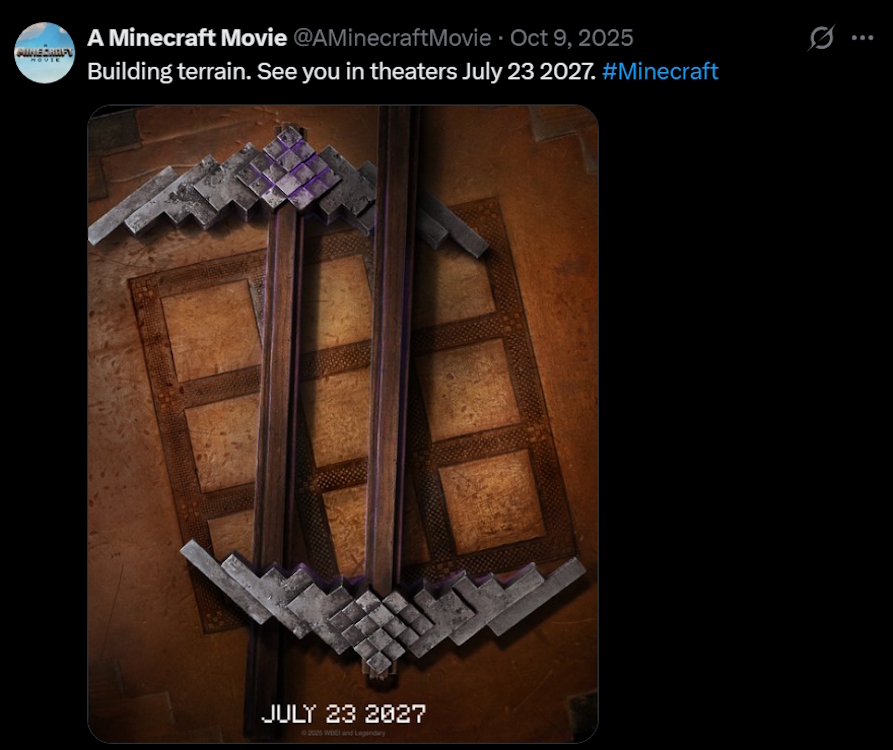 The Minecraft Movie 2 Official Announcement