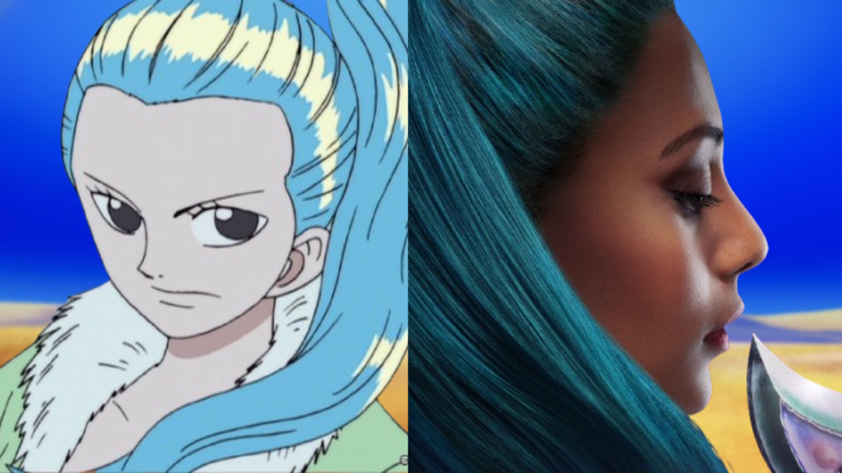 Vivi in One Piece anime and live action