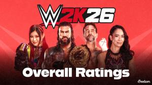 All Confirmed WWE 2K26 Ratings So Far