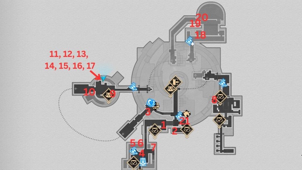 World's End Tavern Treasure Map
