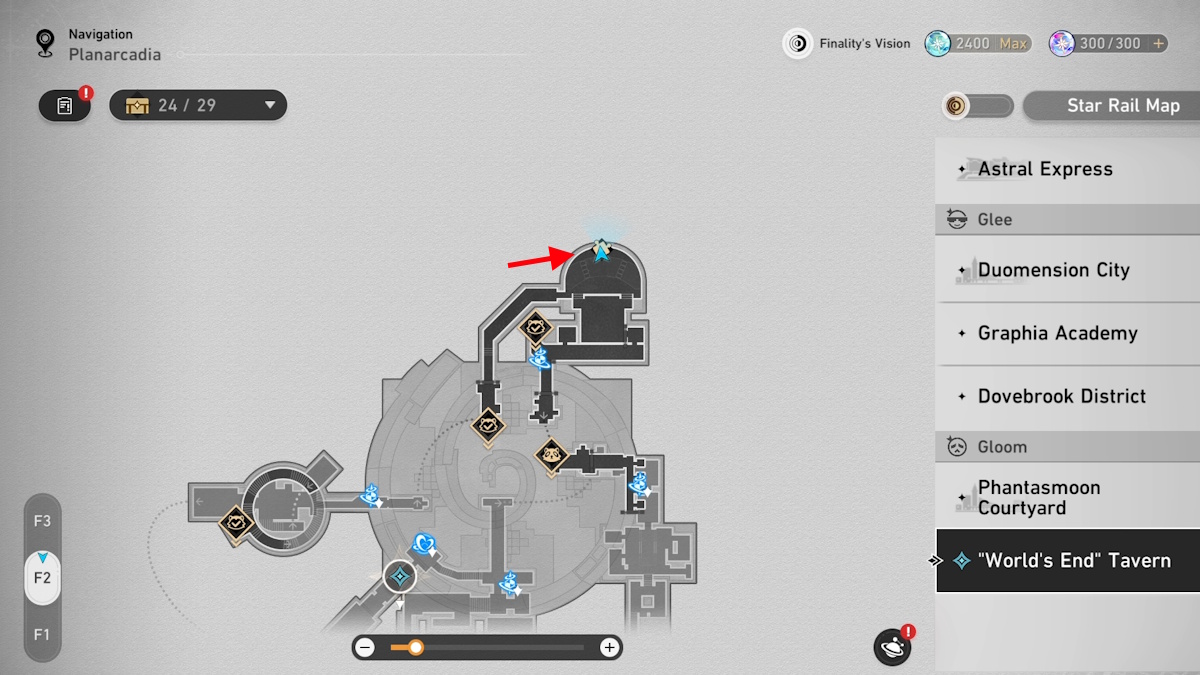 World's end tavern Floating Grease Origin Retrace Shiftmation 2 Location