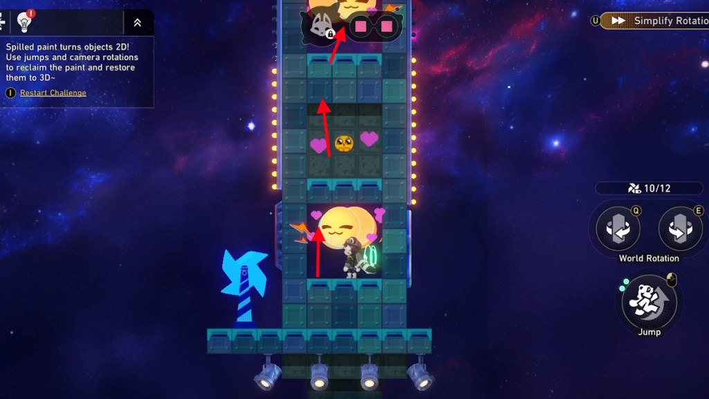 World's end tavern Floating Grease Origin Retrace Shiftmation 2 solution part 1