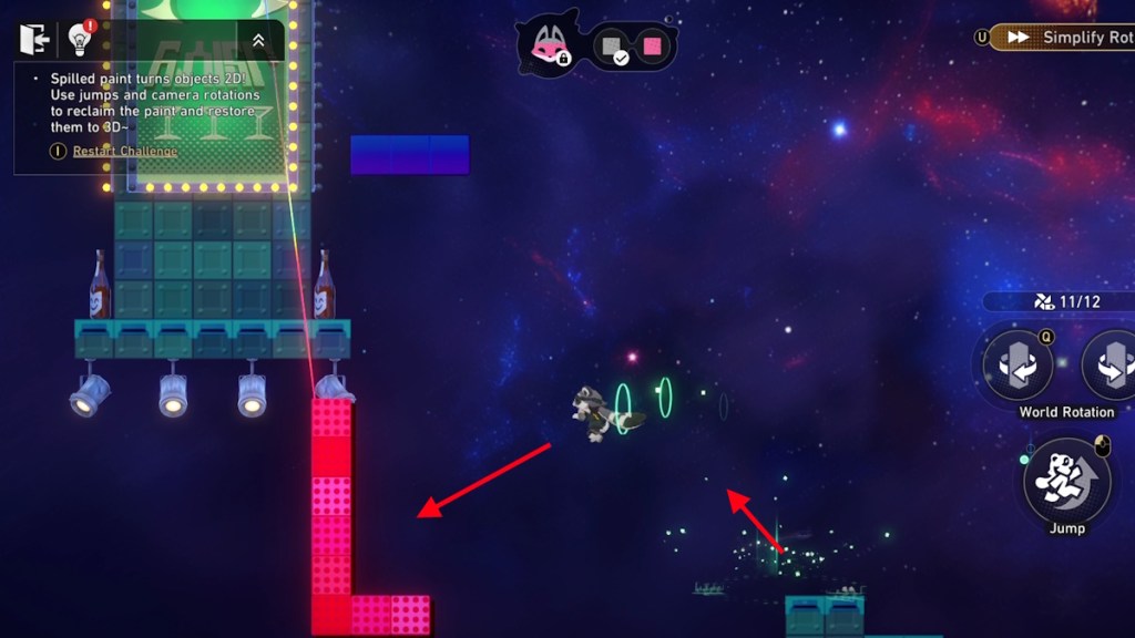 World's end tavern Floating Grease Origin Retrace Shiftmation 2 solution part 3