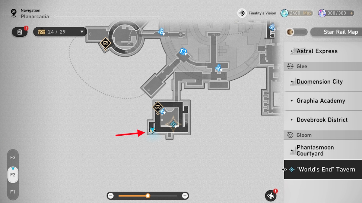 World's end tavern Floating Grease Origin Retrace Shiftmation 3 Location