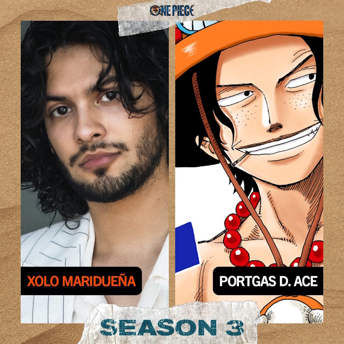 Xolo as Ace in One Piece live action Season 3