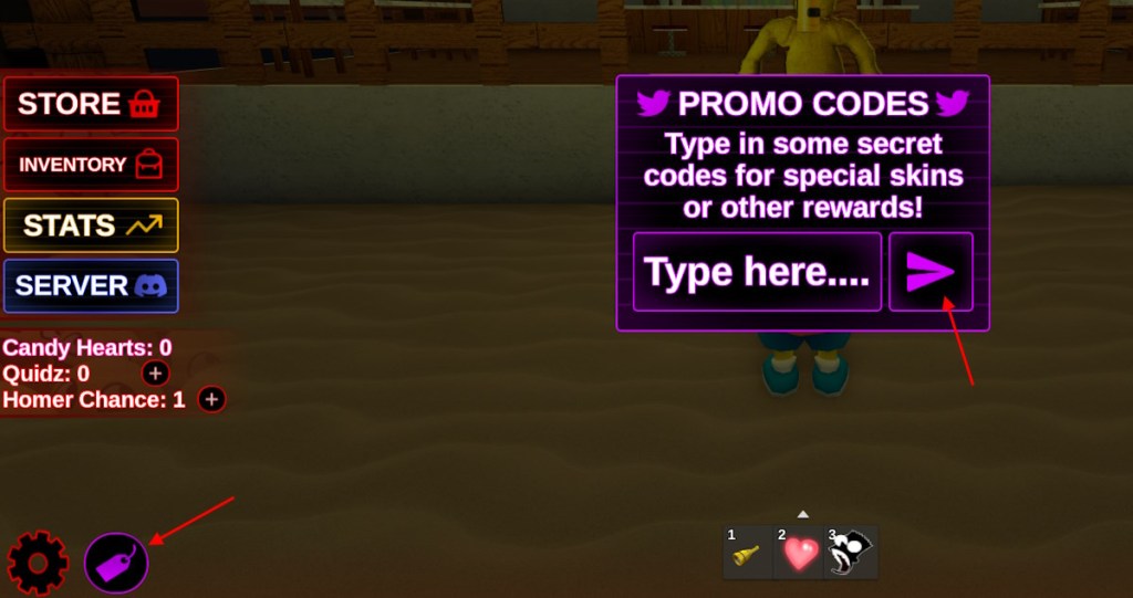 You vs Homer codes redeem