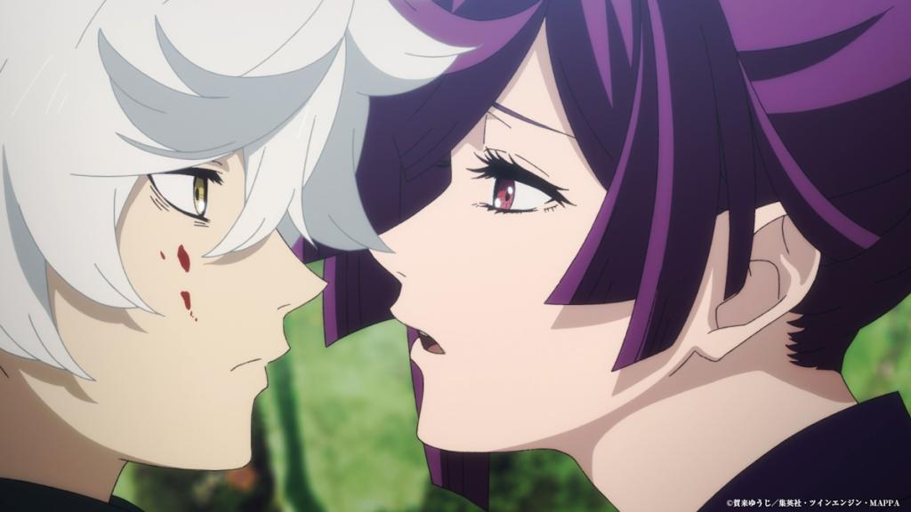 Yuzuriha and Gabimaru in Hell's Paradise anime