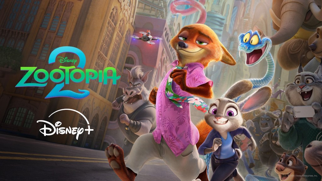 Judy, Nick, and Gary in Zootopia 2 poster