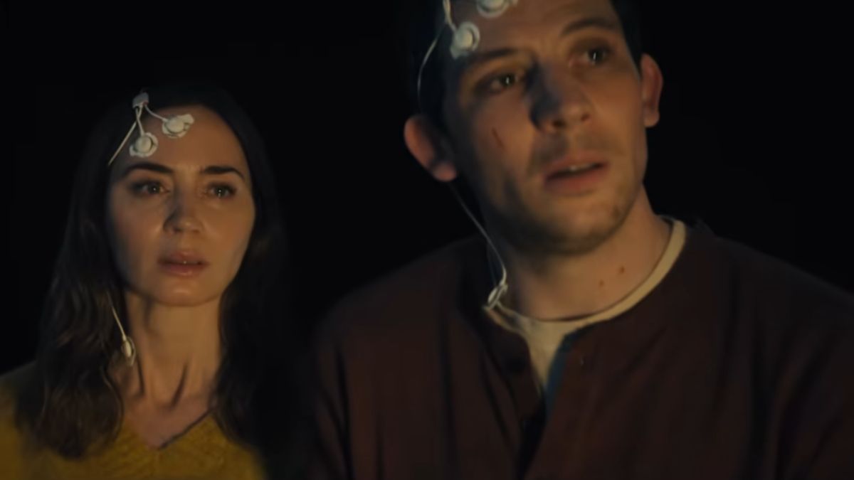 Emily Blunt and Josh O'Connor in Disclosure Day