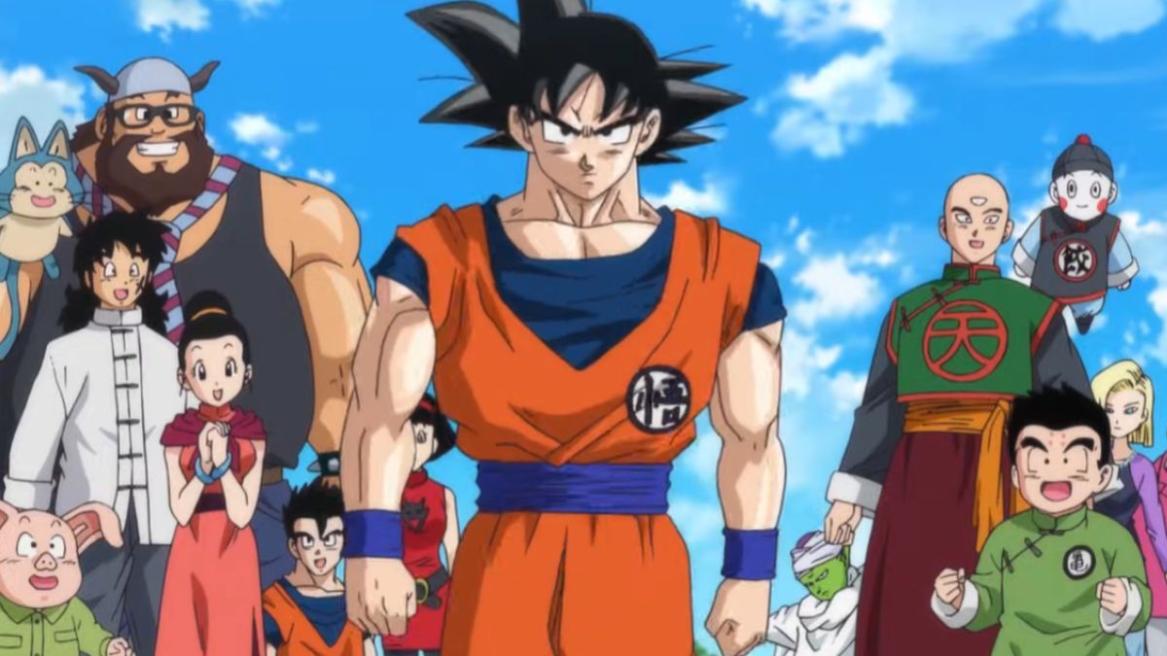 A still from Dragon Ball z: God of Destruction