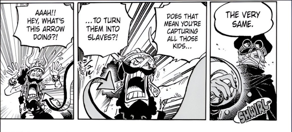 Gunko vs Usopp in One Piece manga