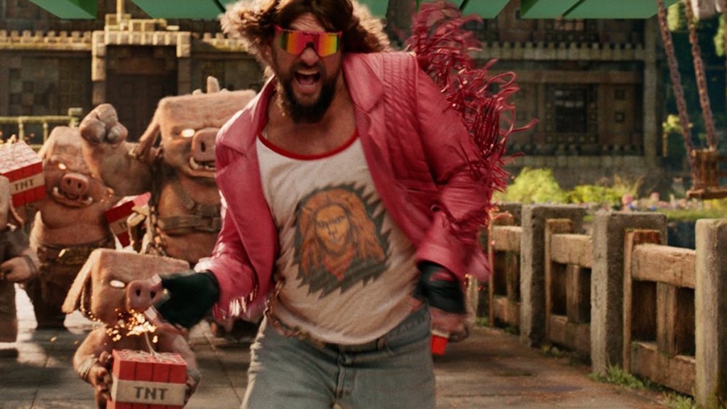 Jason Momoa in A Minecraft movie