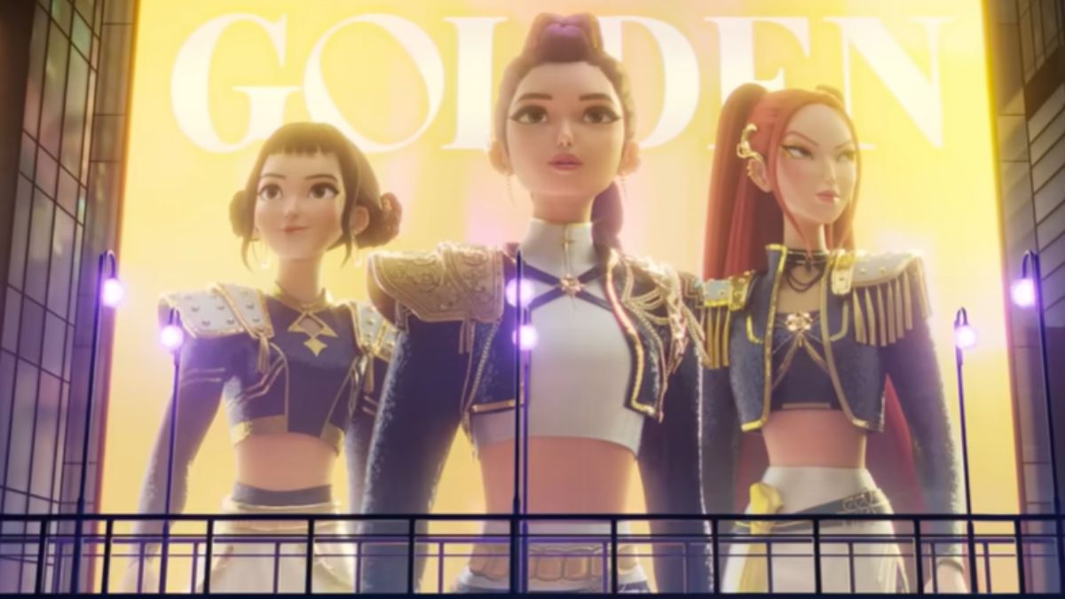 Rumi, Zoey and Mira in Kpop Demon Hunters