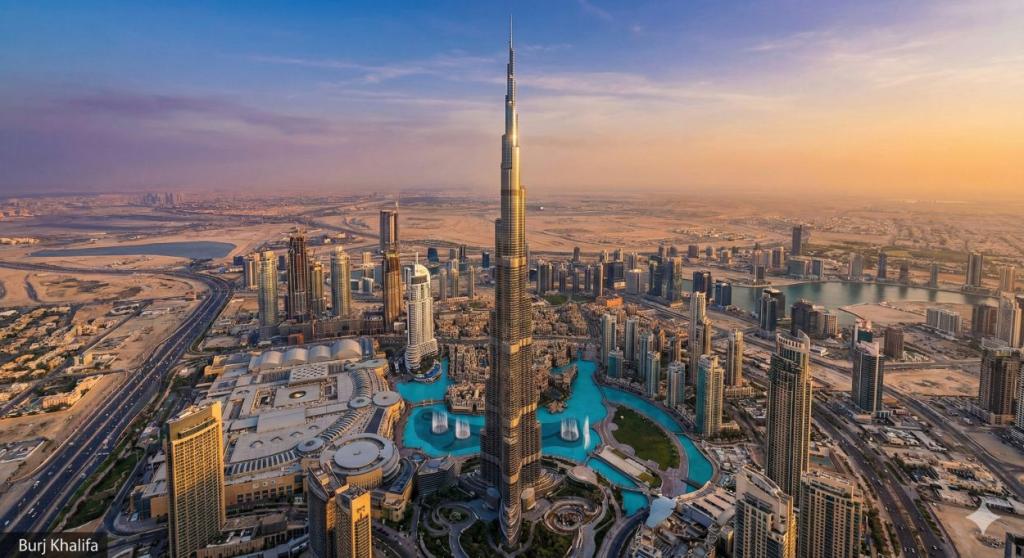 nano banana pro generated burj khalifa