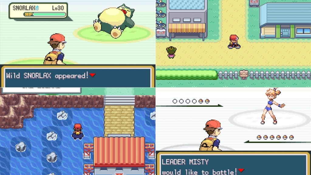Pokemon FireRed and LeafGreen Gameplay