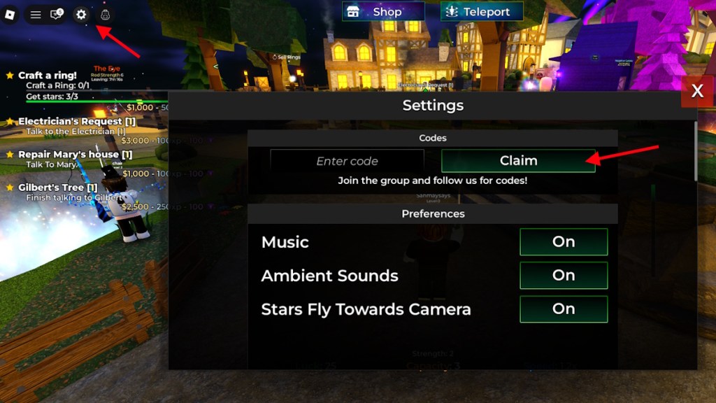 redeem Star Fishing Codes