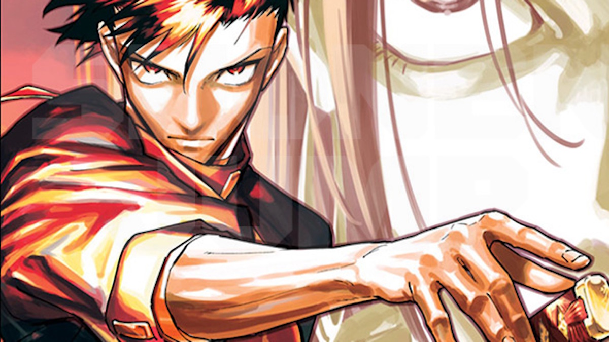 Tsurugi with his sword in JJK Modulo manga