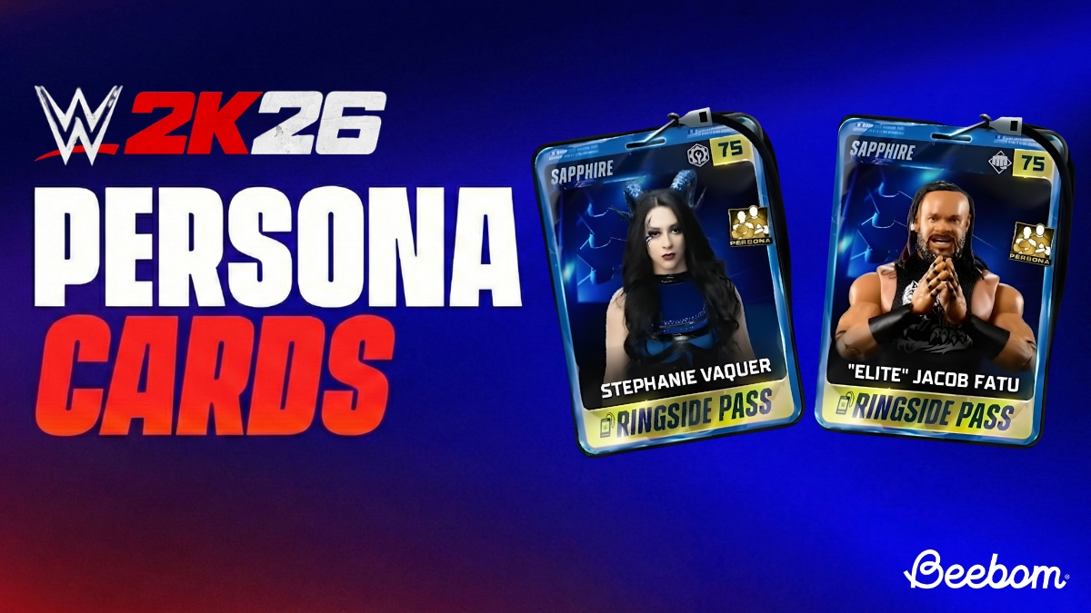 WWE Persona Cards 2K26