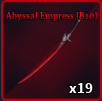 Abyssal Empress Sword