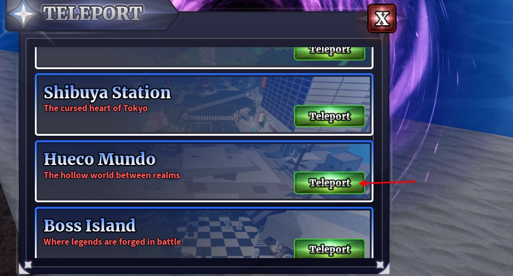 Aizen Boss location Sailor Piece