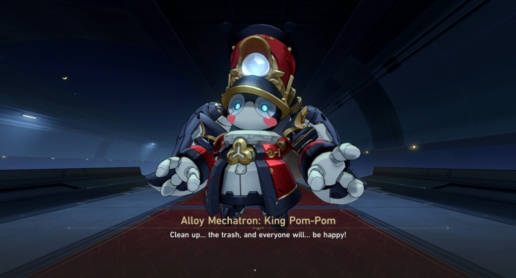 Alloy Mechatron King Pom Pom HSR boss