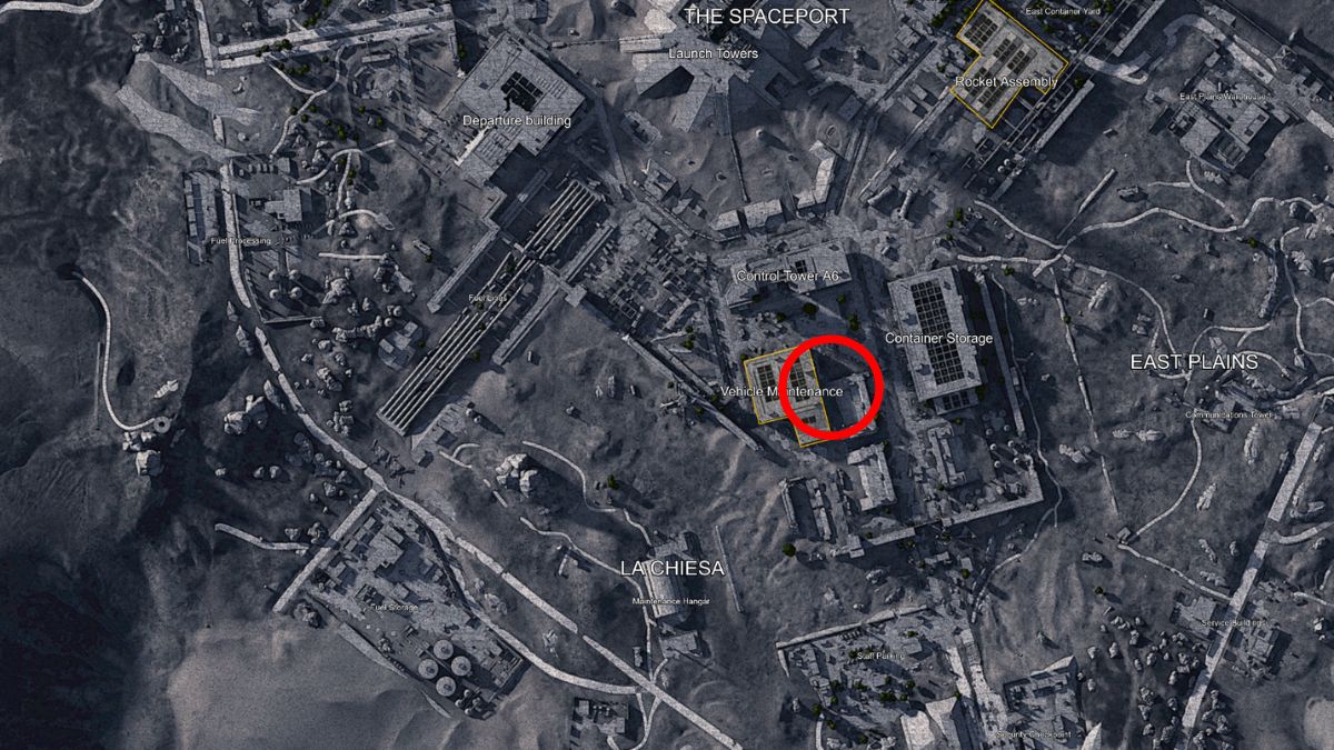 Puerto espacial de observadores de Arc Raiders