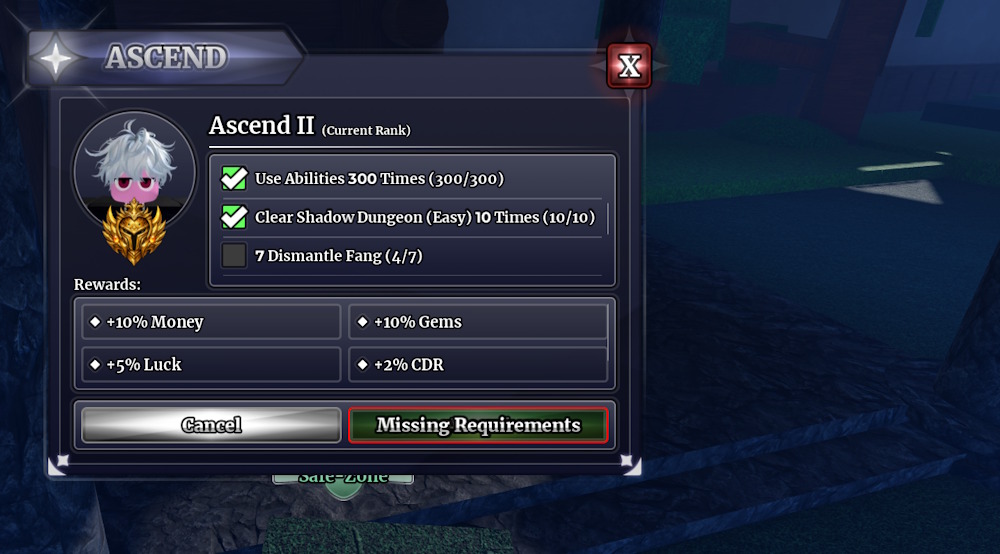 Ascend in Sailor Piece