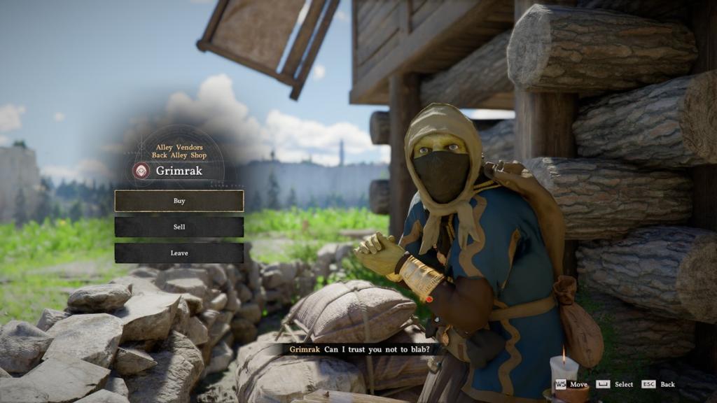 Back alley shop Hernand City Crimson Desert