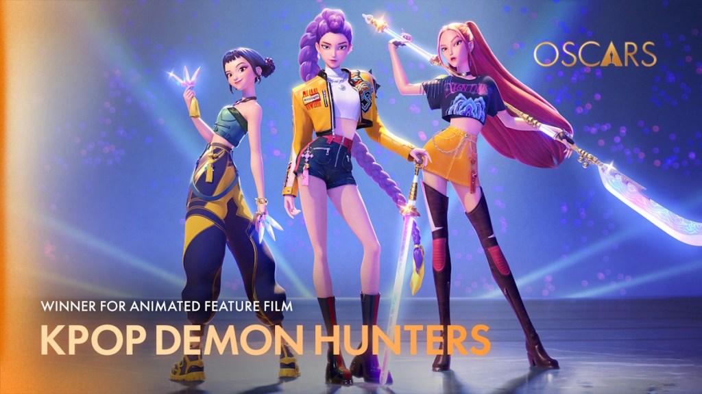 KPOP Demon Hunters winners of the Best Animated Feature film Oscars 2026