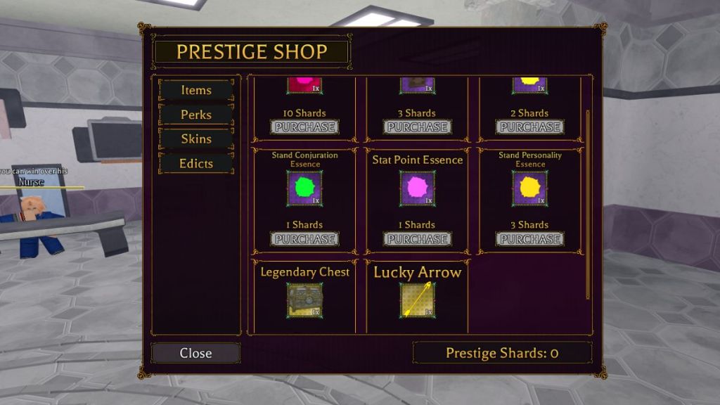 Bizarre Lineage Prestige Rewards