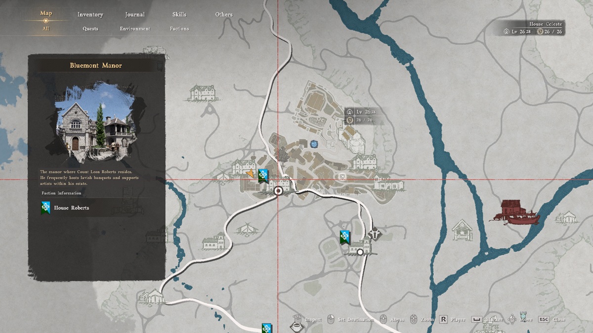 Bluemont manor location Crimson Desert