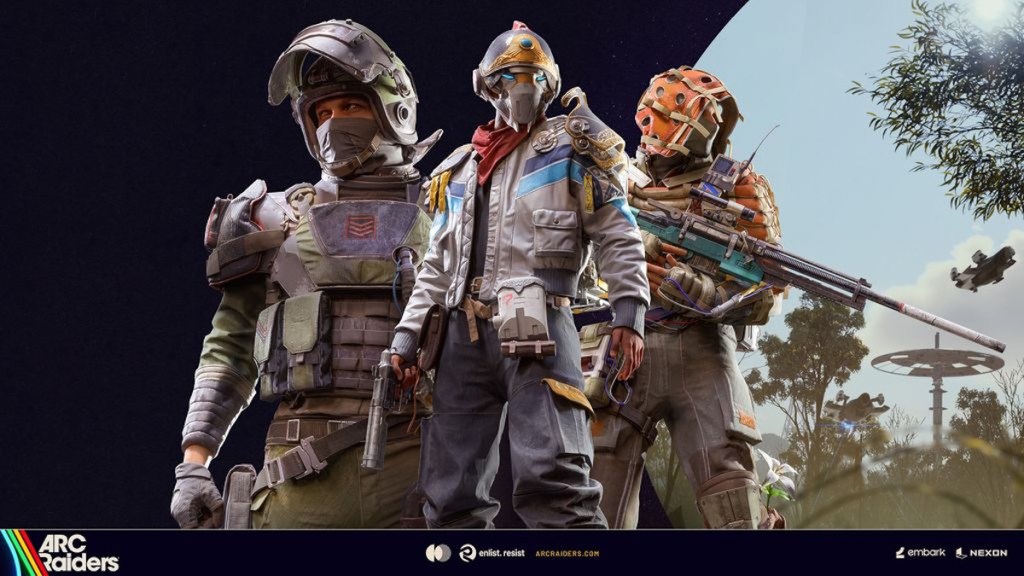 Brigade, Banguard, and Nascosto set in Arc Raiders Flashpoint Update