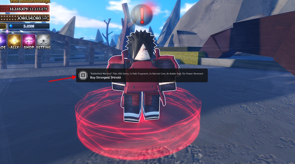 Buy Strongest Shinobi in Sailor Piece