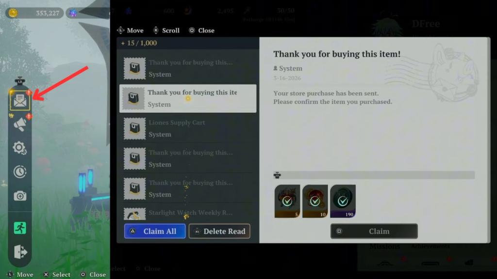 Claim 7DSO Code rewards