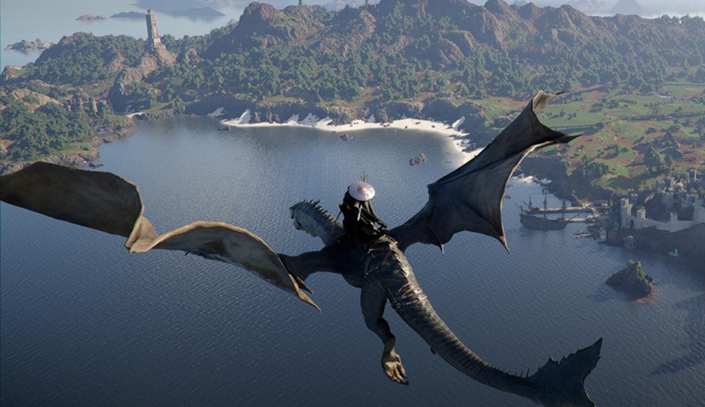 Crimson Desert Dragon mount