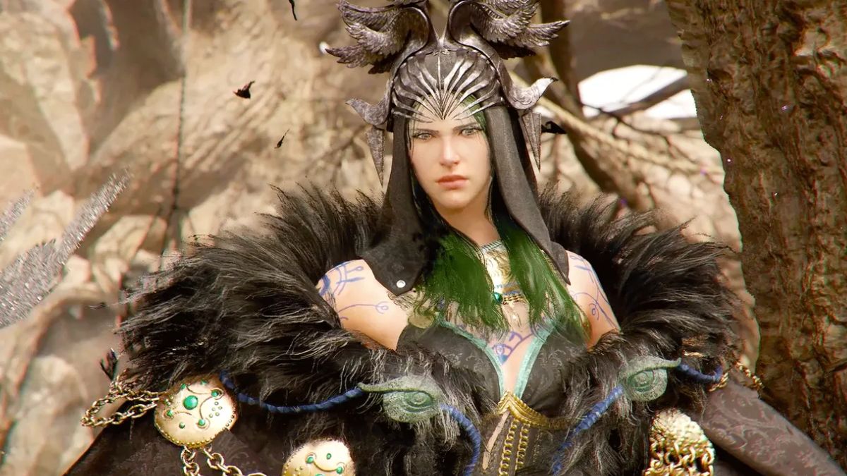 A female character in Crimson Desert