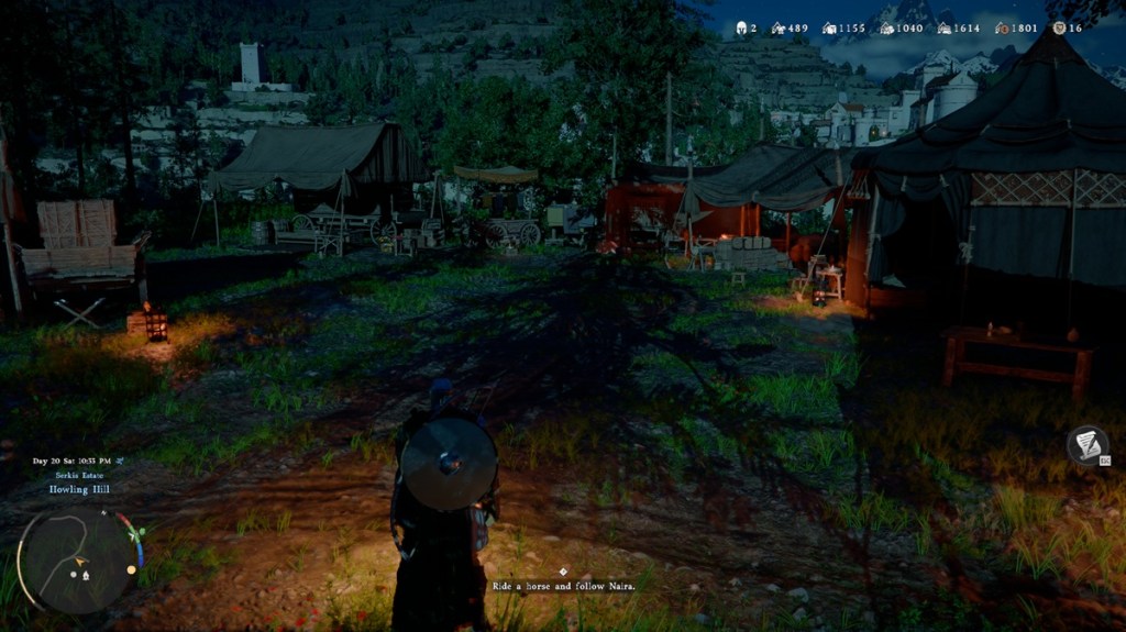 Crimson Desert Greymane camp