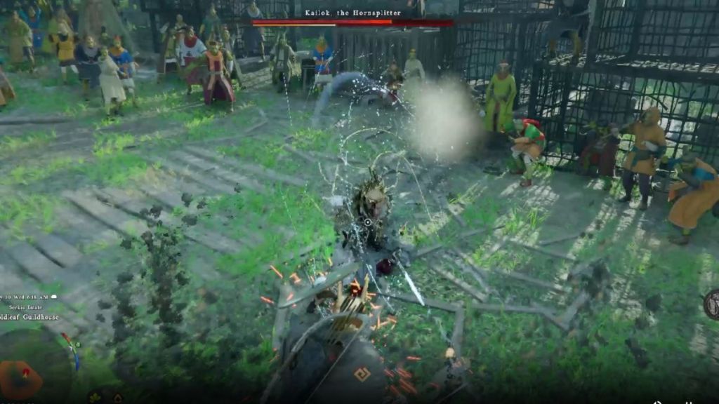 Crimson Desert Hornsplitter Fight Shield Block