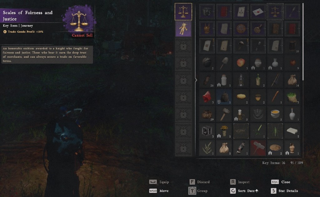 Crimson Desert Inventory group