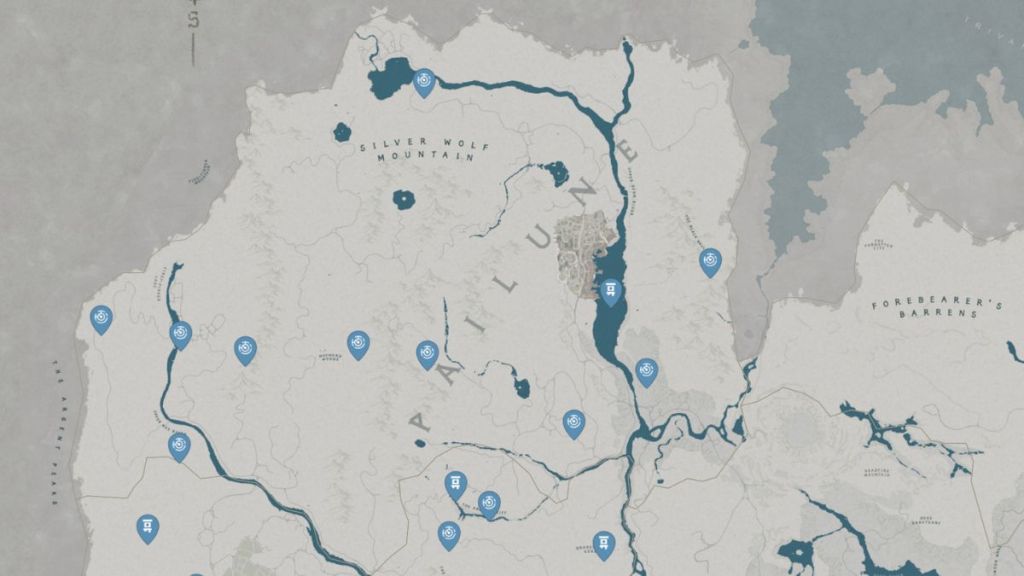 Crimson Desert Pailune Fast Travel Points