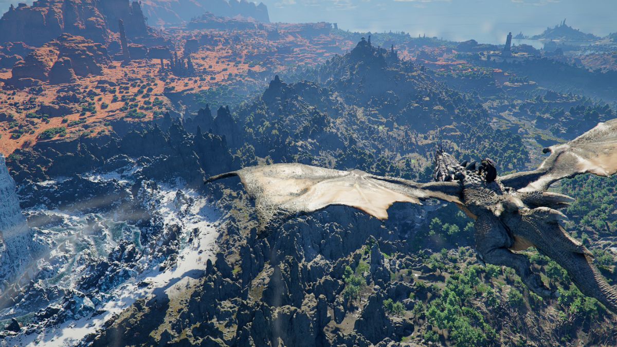 Crimson Desert - Riding a Dragon