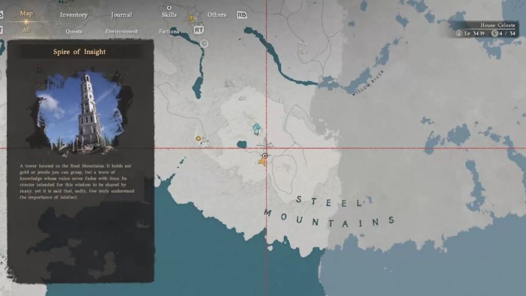 Spire of Insight location in Crimson Desert