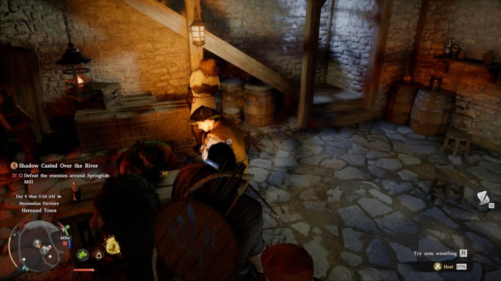 Crimson Desert Try Arm Wrestling